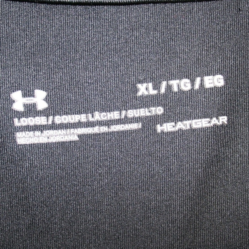 Under Armour South Carolina Gamecocks Polo Shirt Mens XL Black HeatGear Loose - Picture 4 of 8